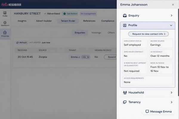 Introducing Version 2.1 of the Hello Neighbour lettings platform
