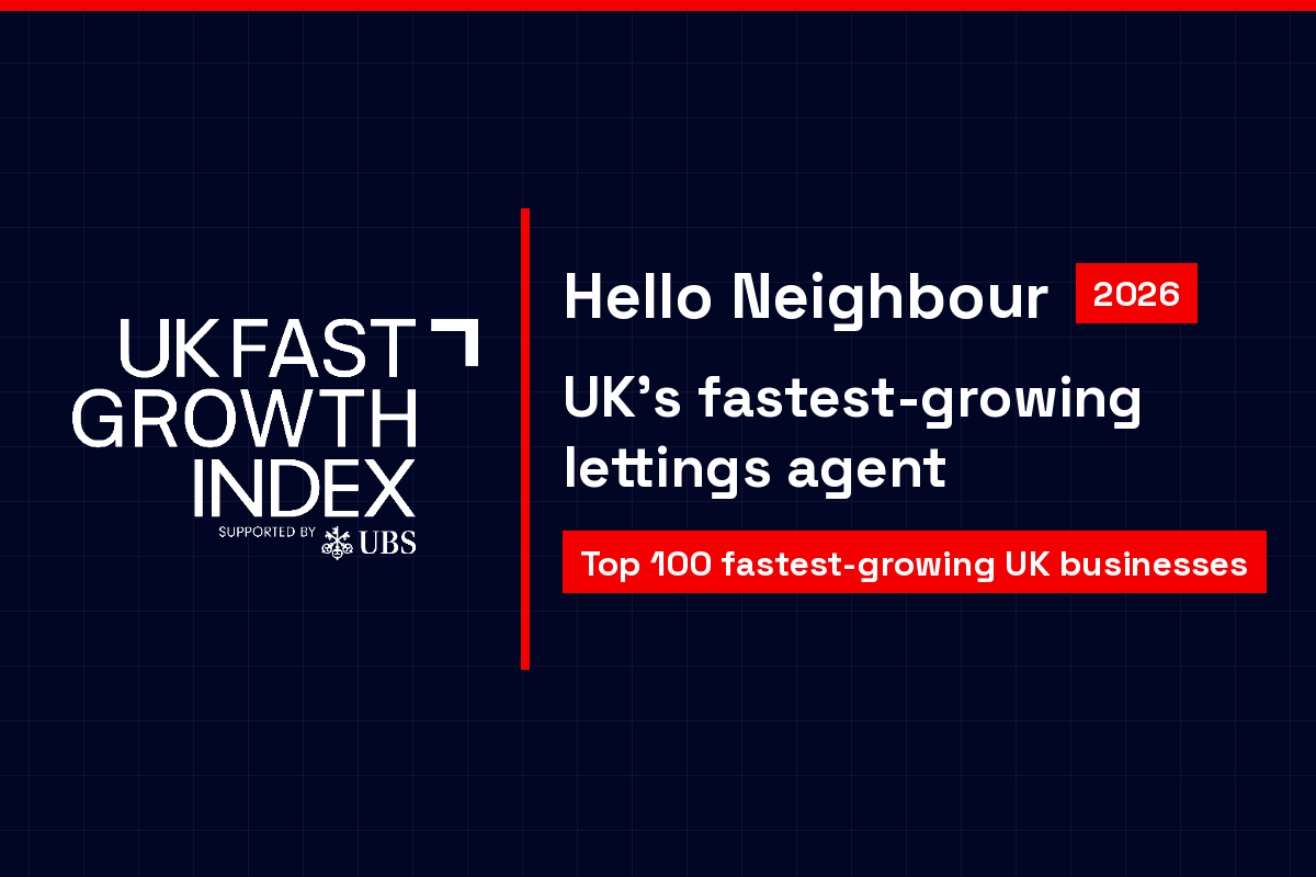 Hello Neighbour named the UK's fastest-growing lettings agent